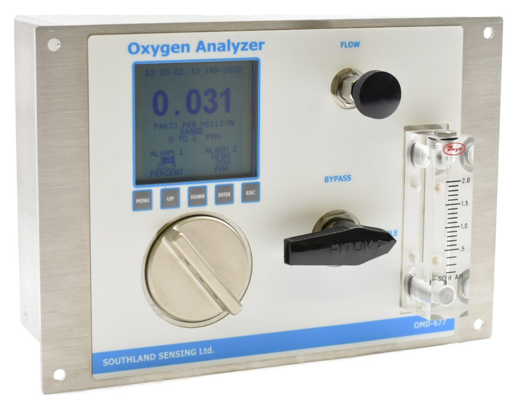 OMD-677TKC在線式常量氧分析儀-美國SOUTHLAND